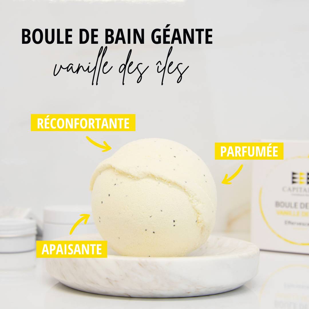 Bombe de bain Vanille des îles