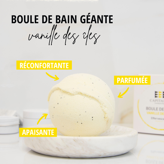 Bombe de bain Vanille des îles