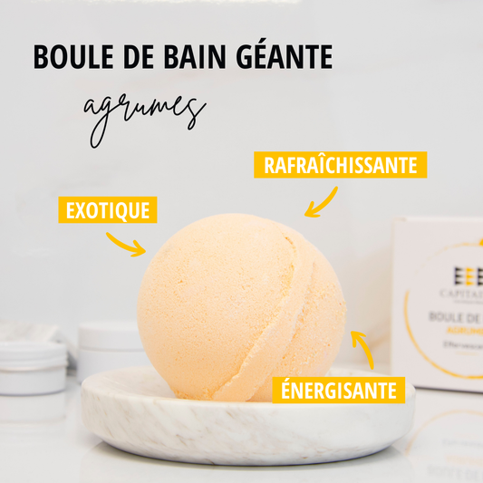 Bombe de bain Agrumes