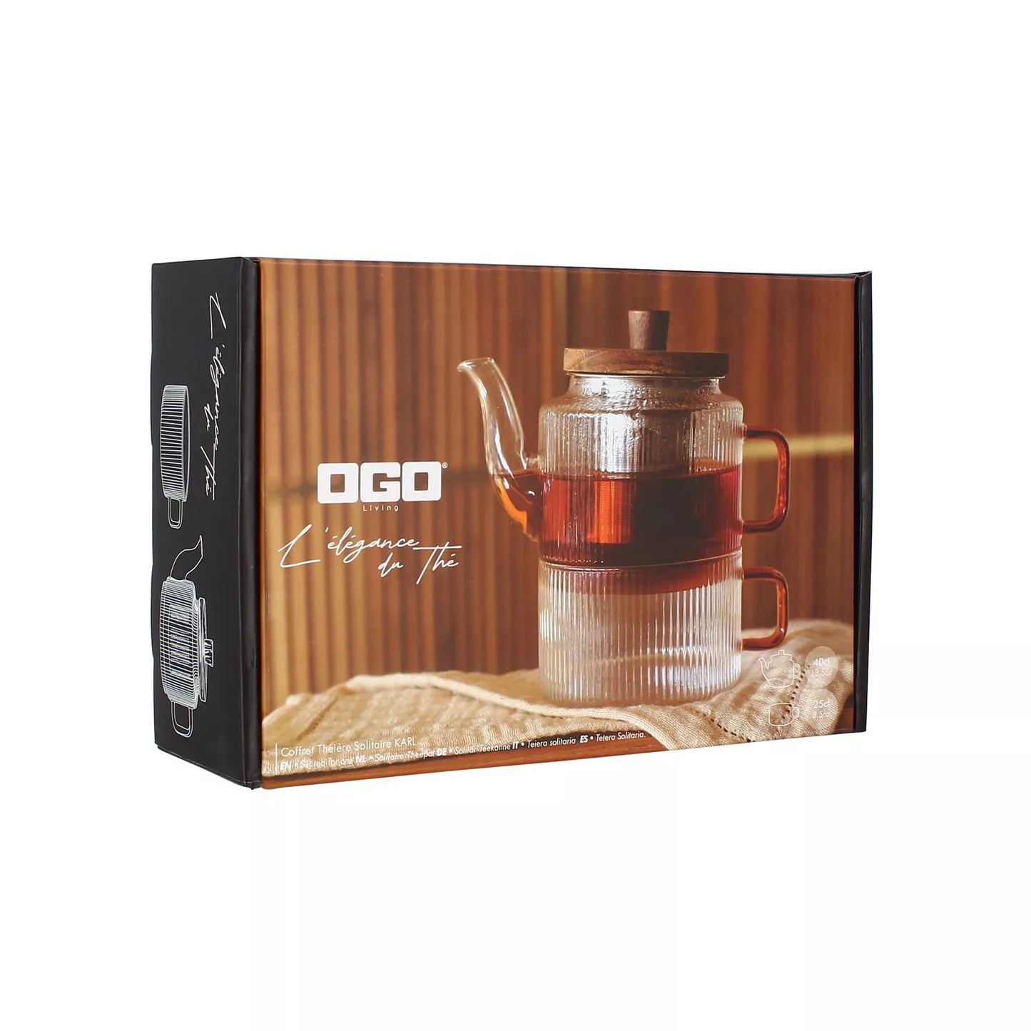 Coffret cadeau théière KARL