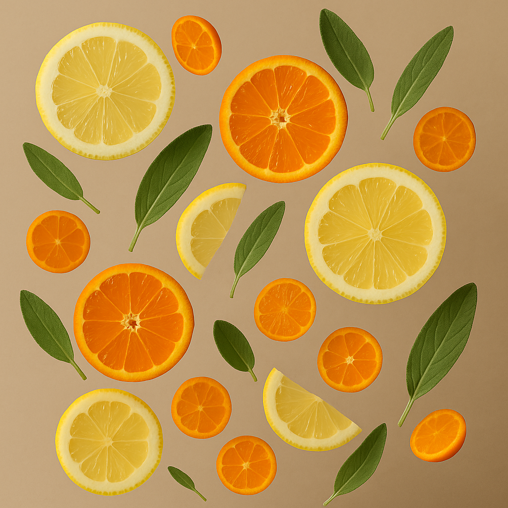 Bougie parfumée Agrumes & Sauge