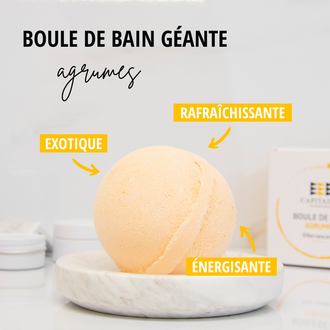 Bombe de bain Agrumes