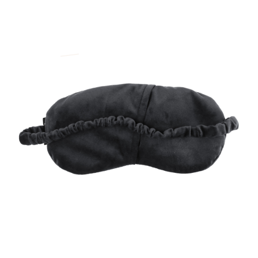 Masque de sommeil lesté en velours