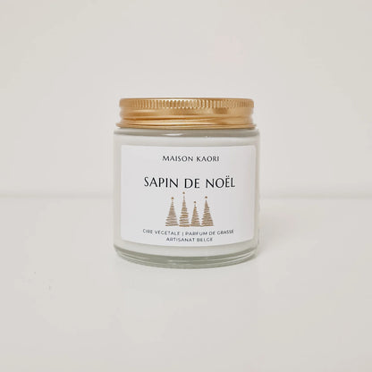 Bougie parfumée Sapin de Noël : Spécial Noël
